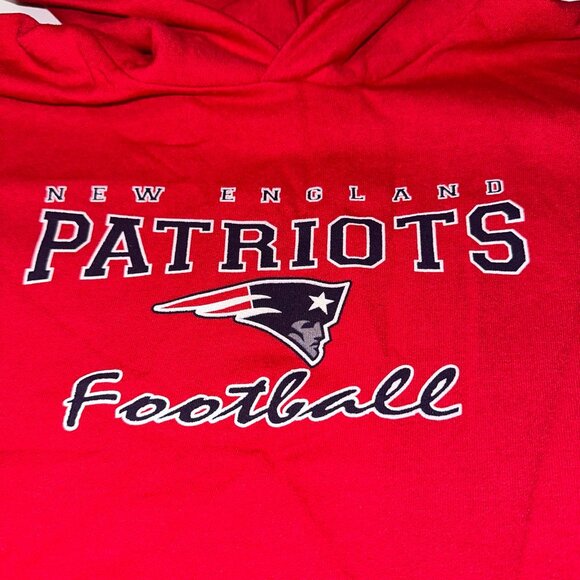 NEW BOYS / GIRLS PATRIOTS HOODIE - Picture 2 of 4